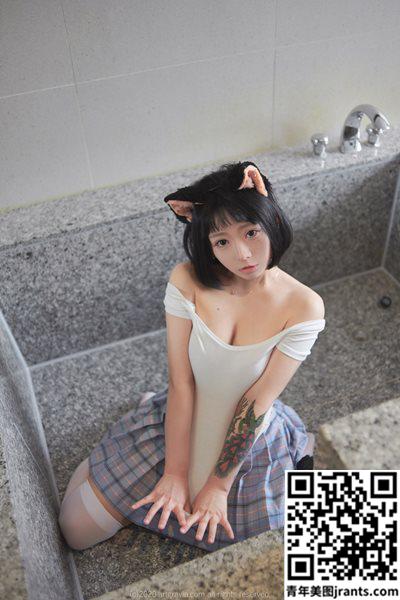 [Maruemong]俏皮猫耳女孩无辜魅惑 (32P)