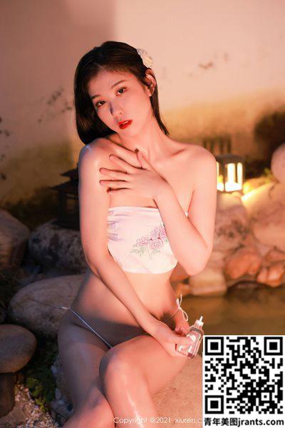 长腿美人李雅柔 古风系列抹胸浴池 (42P)
