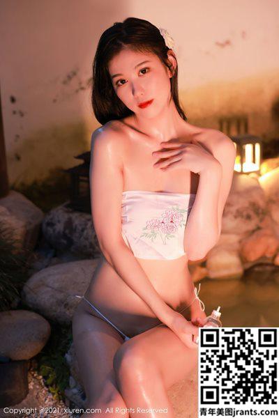长腿美人李雅柔 古风系列抹胸浴池 (42P)