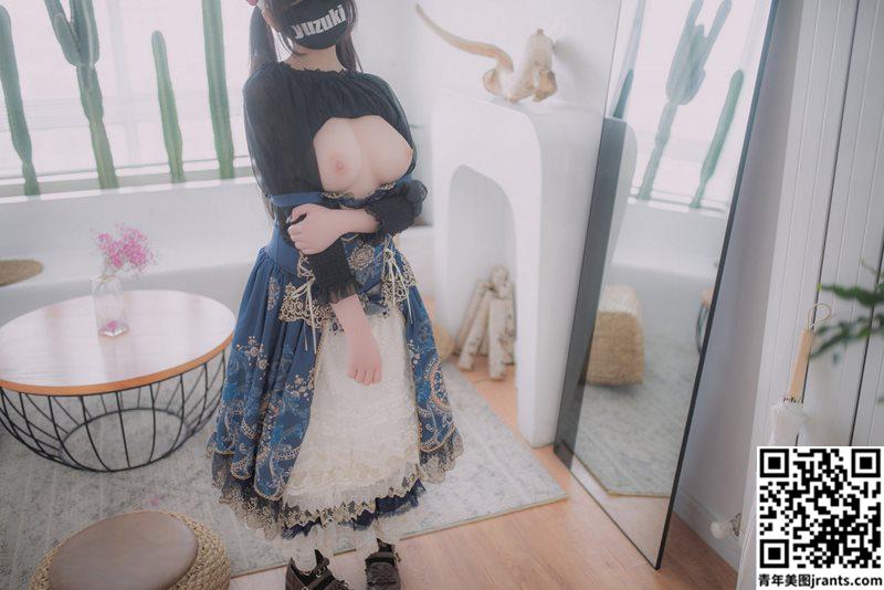 [Yuzuki]蓝色洛丽塔洋装