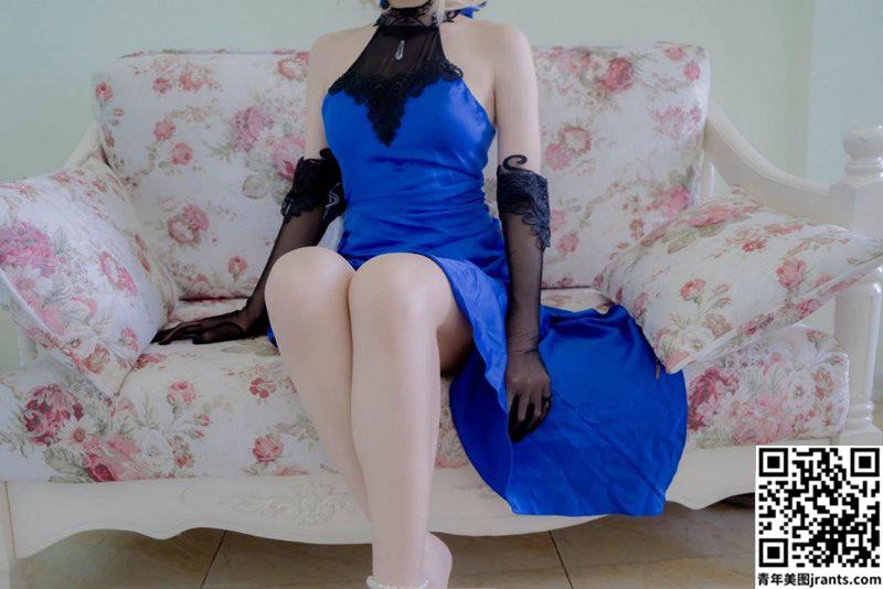 [LucKy] Saber Blue Dress cosplay 2 [Digital]