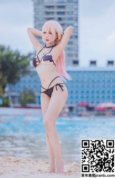 [Cosplay] 仙女月 &#8211; 喜多川海梦泳装