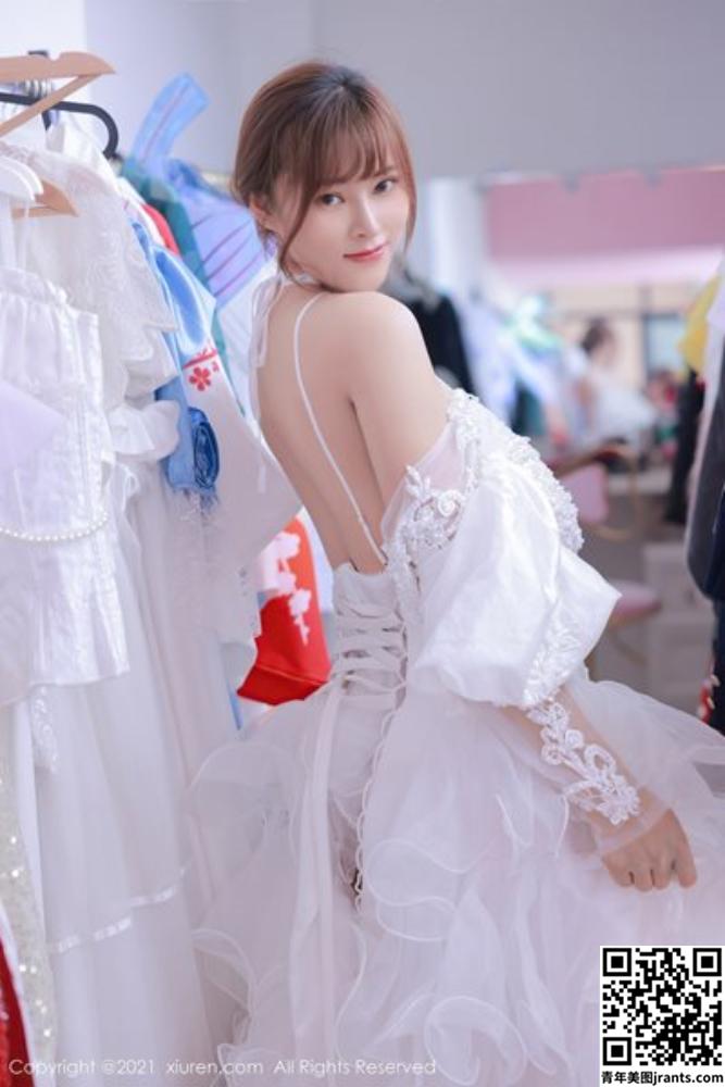 [奈沐子]白色婚纱 私藏魔鬼身材