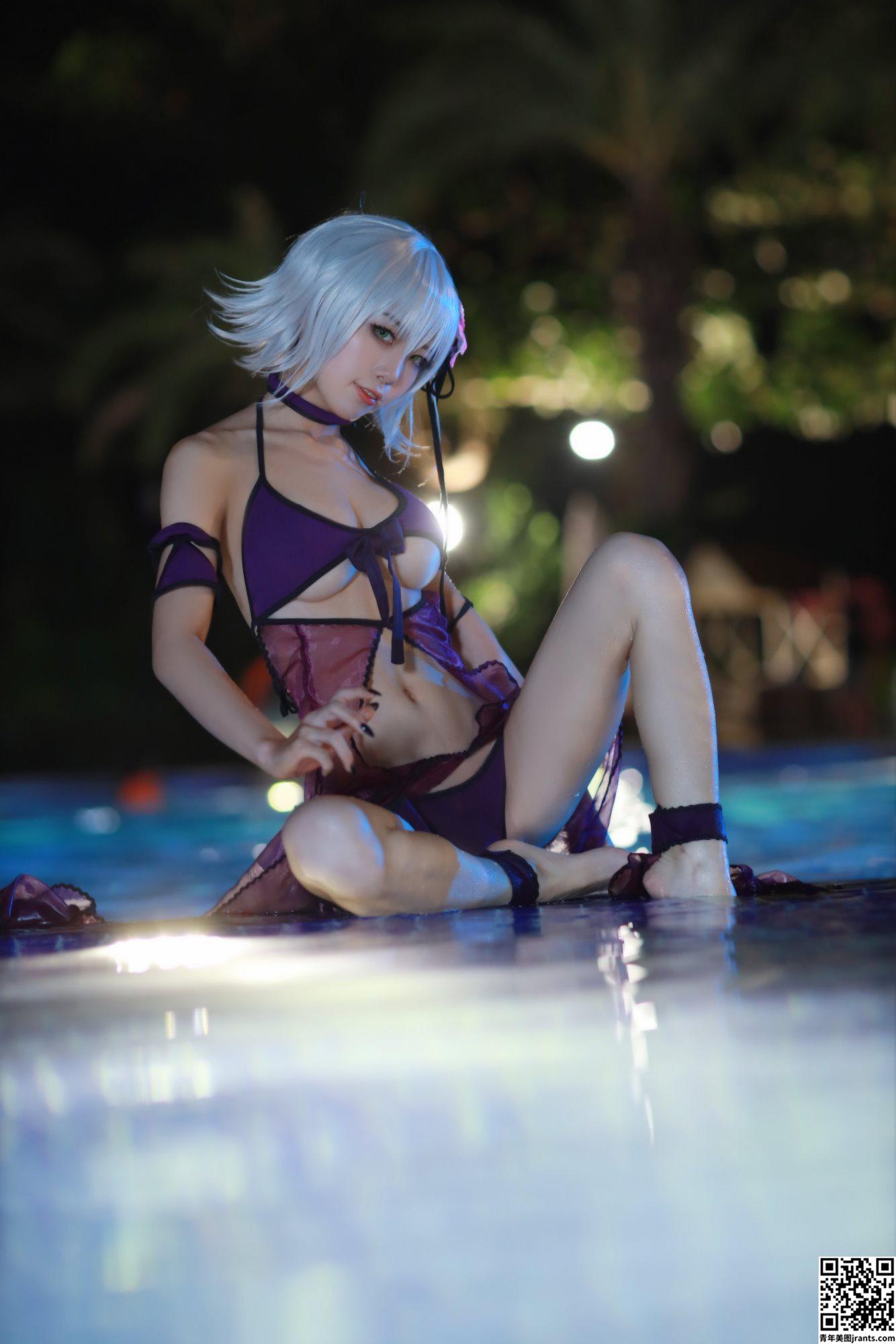 水淼Aqua《FGO-黑贞德》性感电眼火力指数爆棚