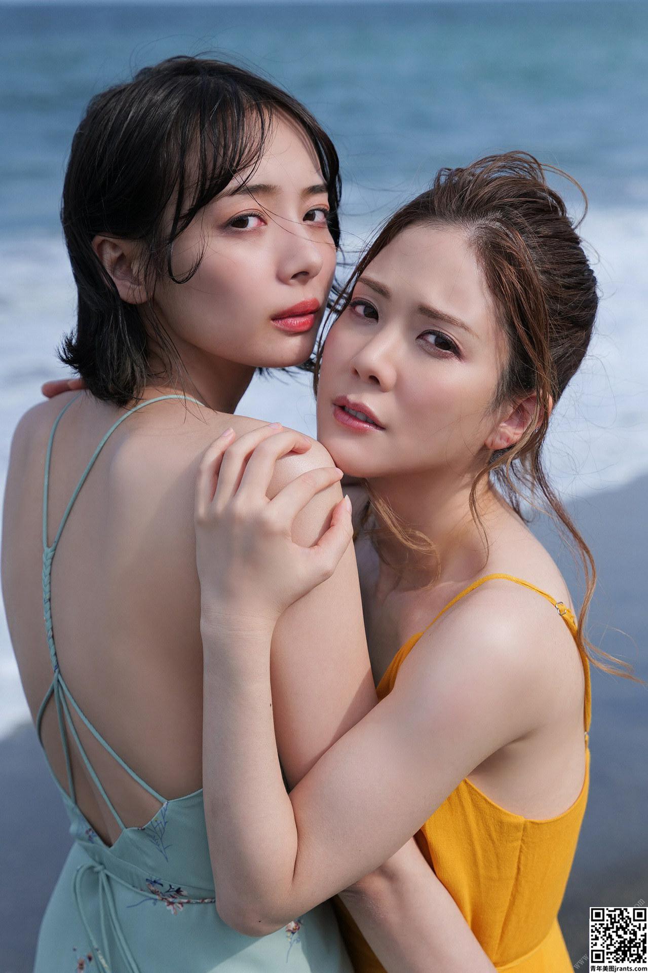 [高宫まり×冈田纱佳] 纤瘦美体波涛汹涌