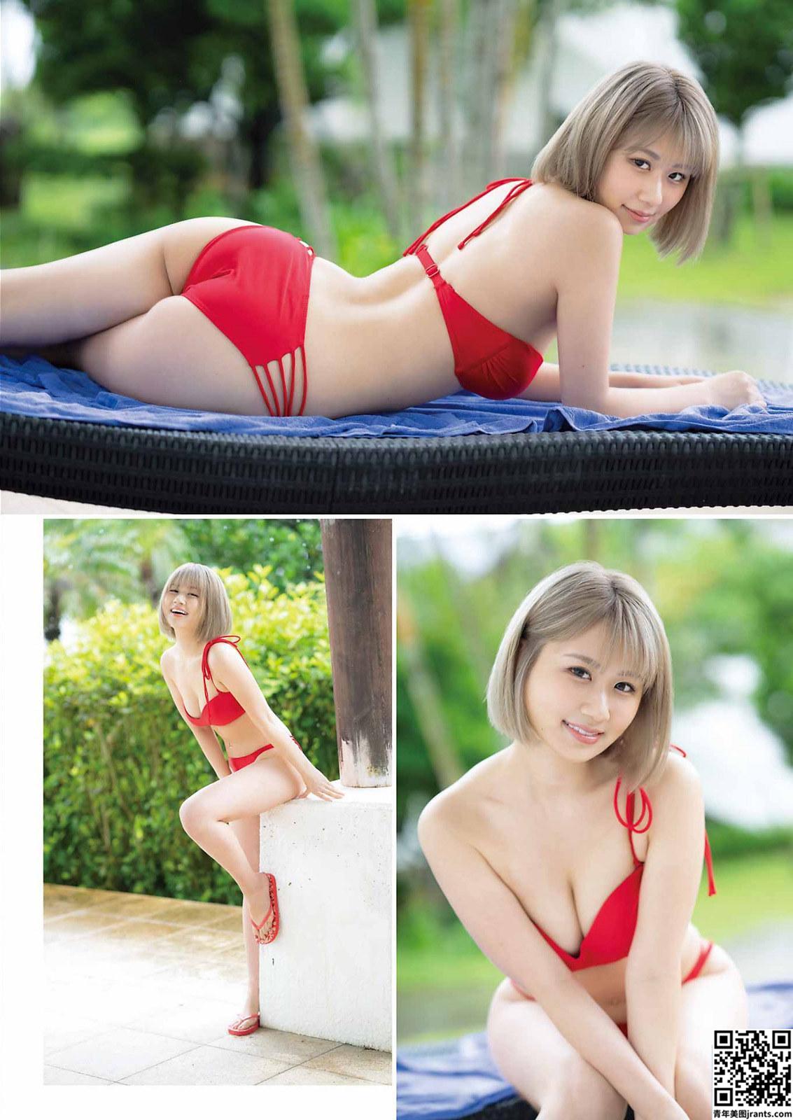 [りり姫,くりえみ] 藏不住「胸前好料」炎热夏日太惹火