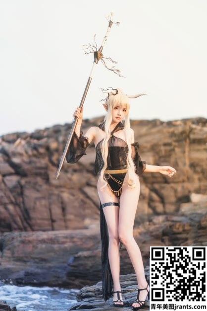 [Coser] 桜桃喵 &#8211; 闪灵泳装