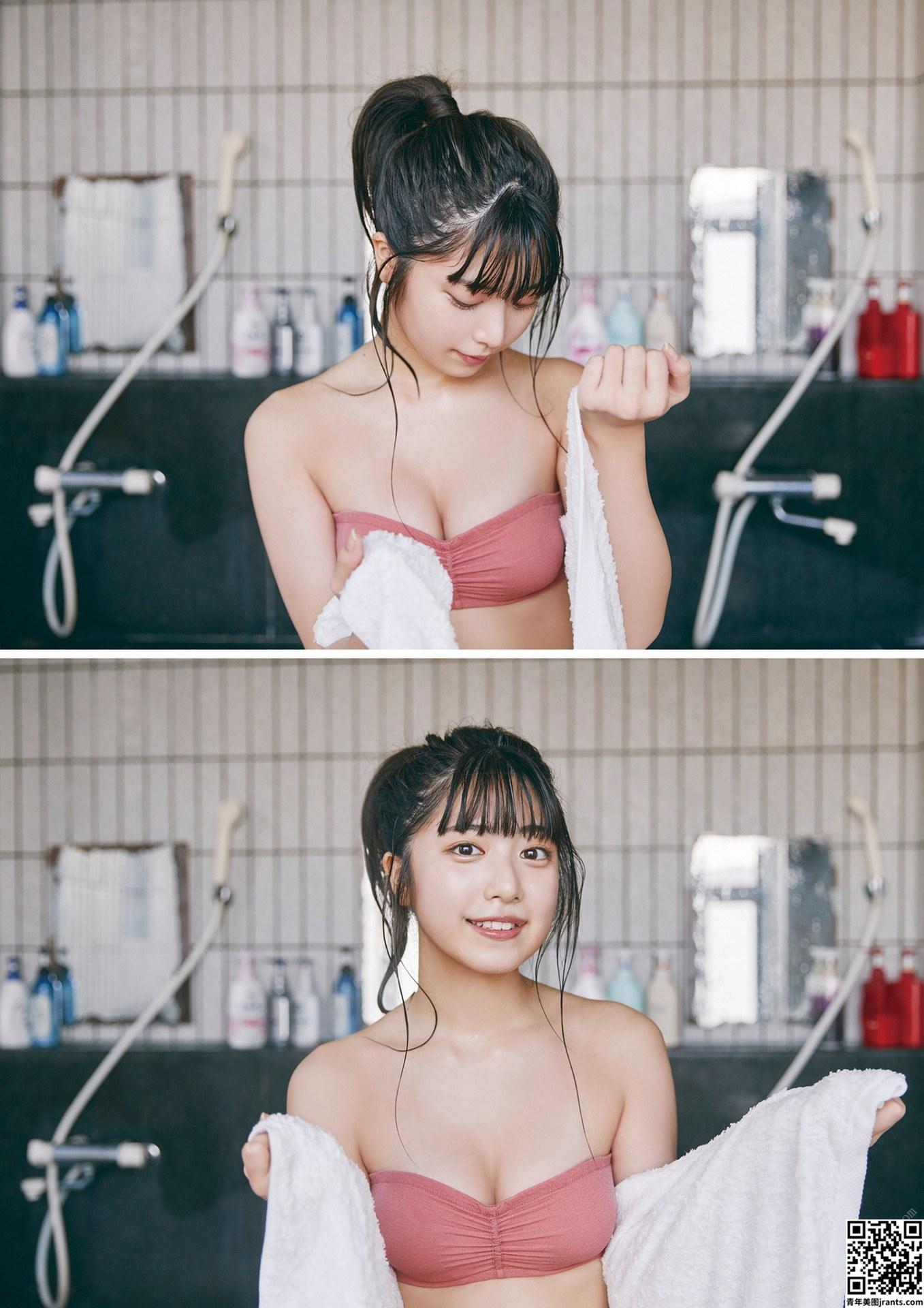 [吉田莉桜] 甜美女孩 胸部形状浑圆又饱满