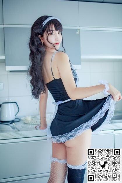 [Coser] 黑川 &#8211; 小恶魔女仆装