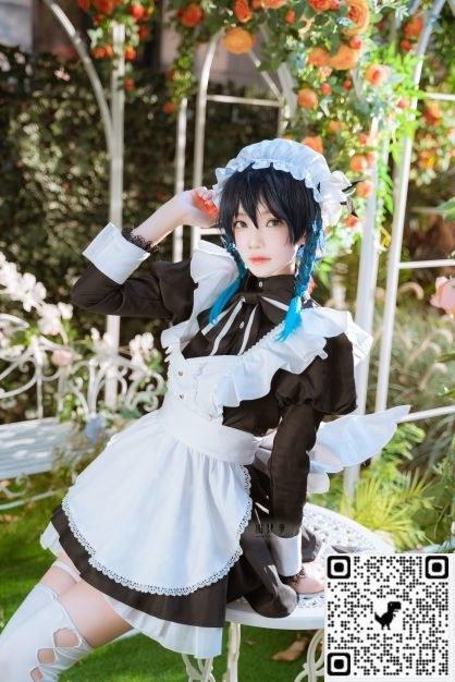 [Coser] 桜桃喵 &#8211; 温迪女仆