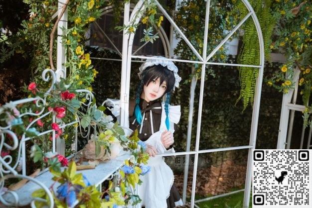 [Coser] 桜桃喵 &#8211; 温迪女仆