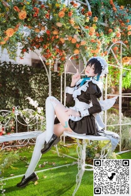 [Coser] 桜桃喵 &#8211; 温迪女仆