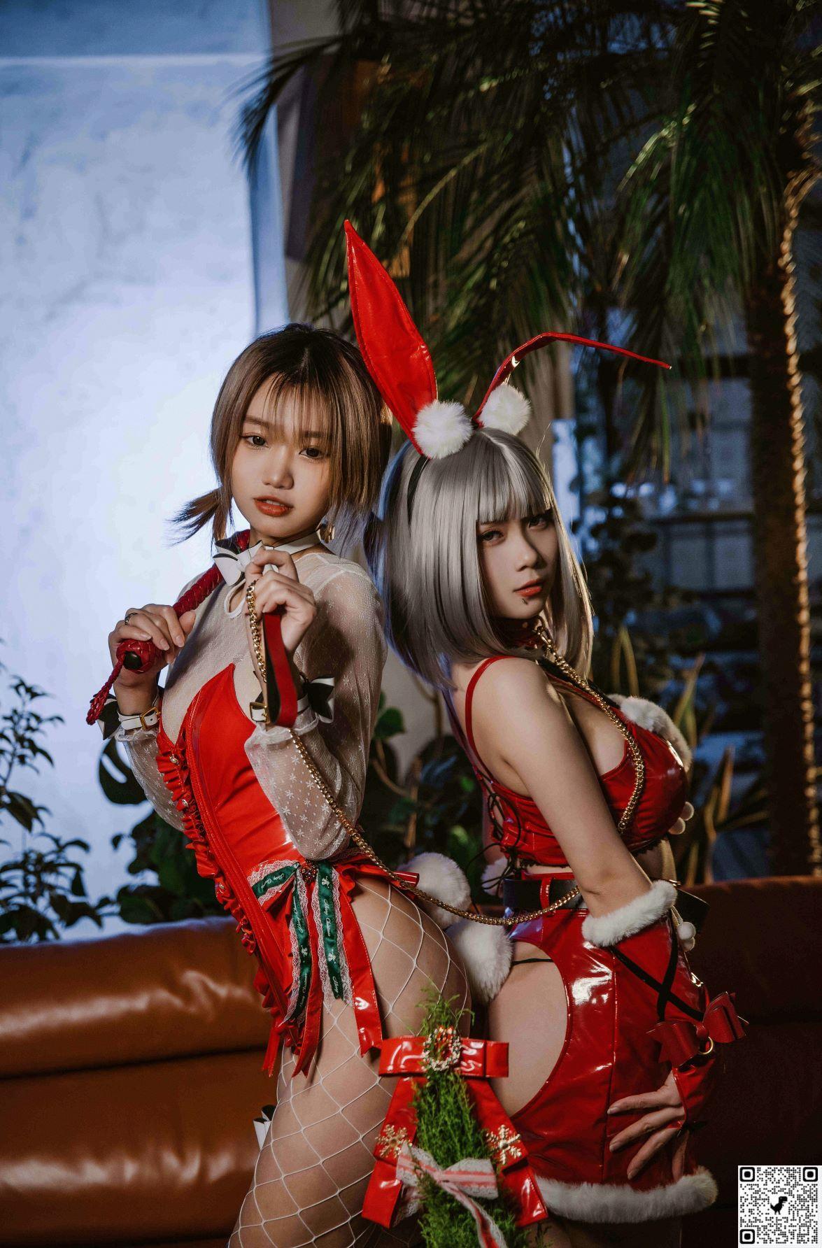 [Coser] 柒柒要乖额 &#8211; 圣诞双兔