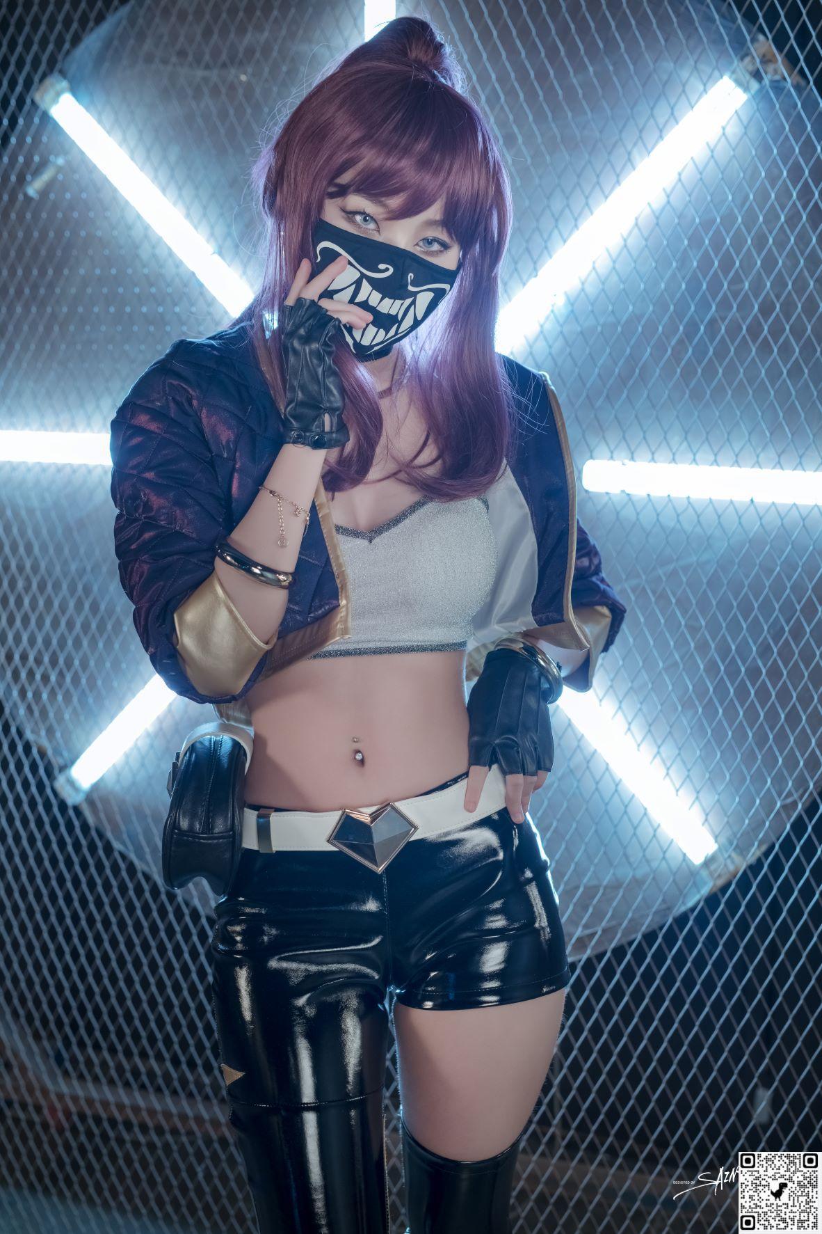 [Saint Photolife] Yuna&#39;s cos VOL. 04 &#8211; KDA Akali &amp; Nier Automata 2B