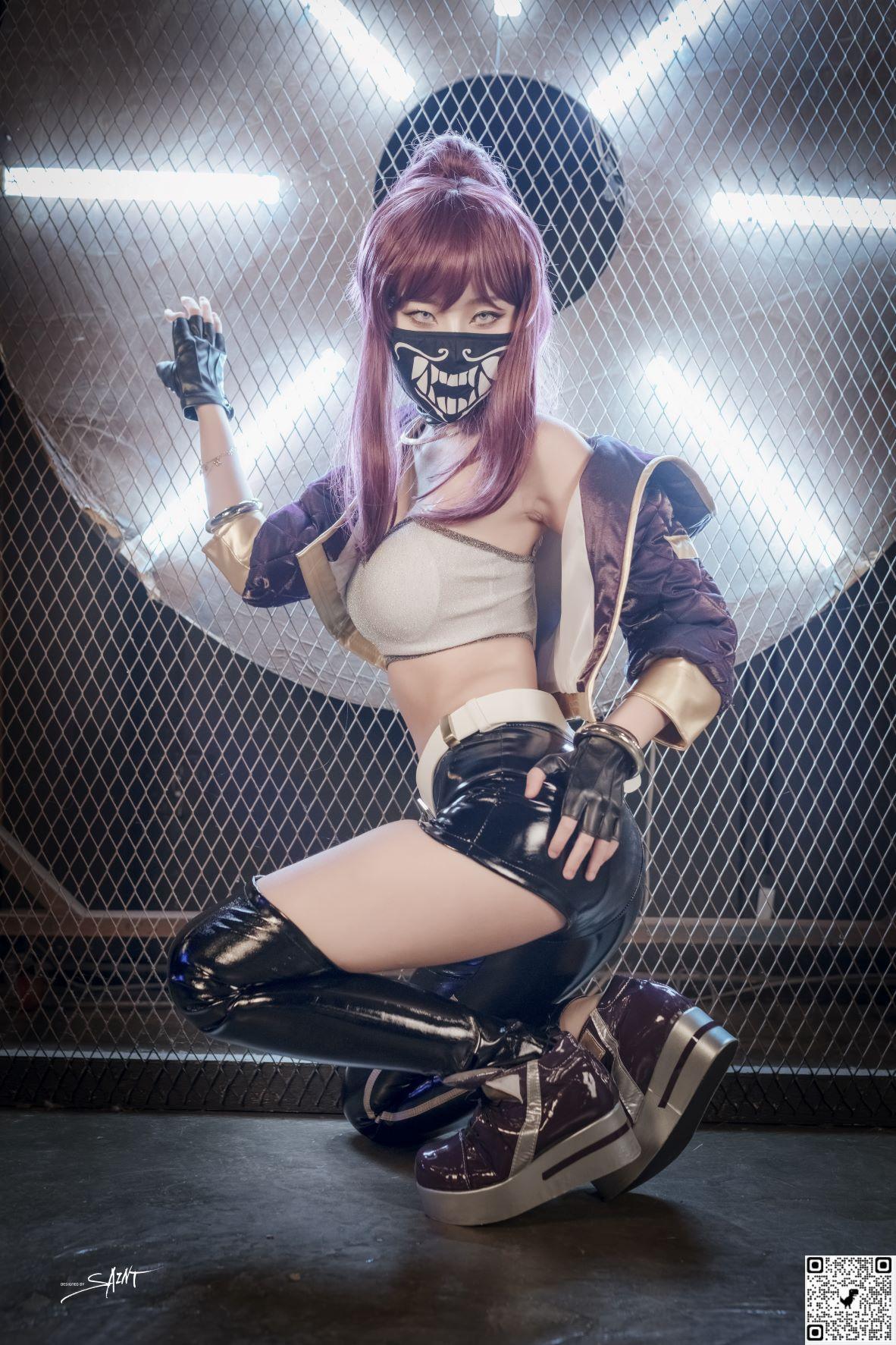 [Saint Photolife] Yuna&#39;s cos VOL. 04 &#8211; KDA Akali &amp; Nier Automata 2B