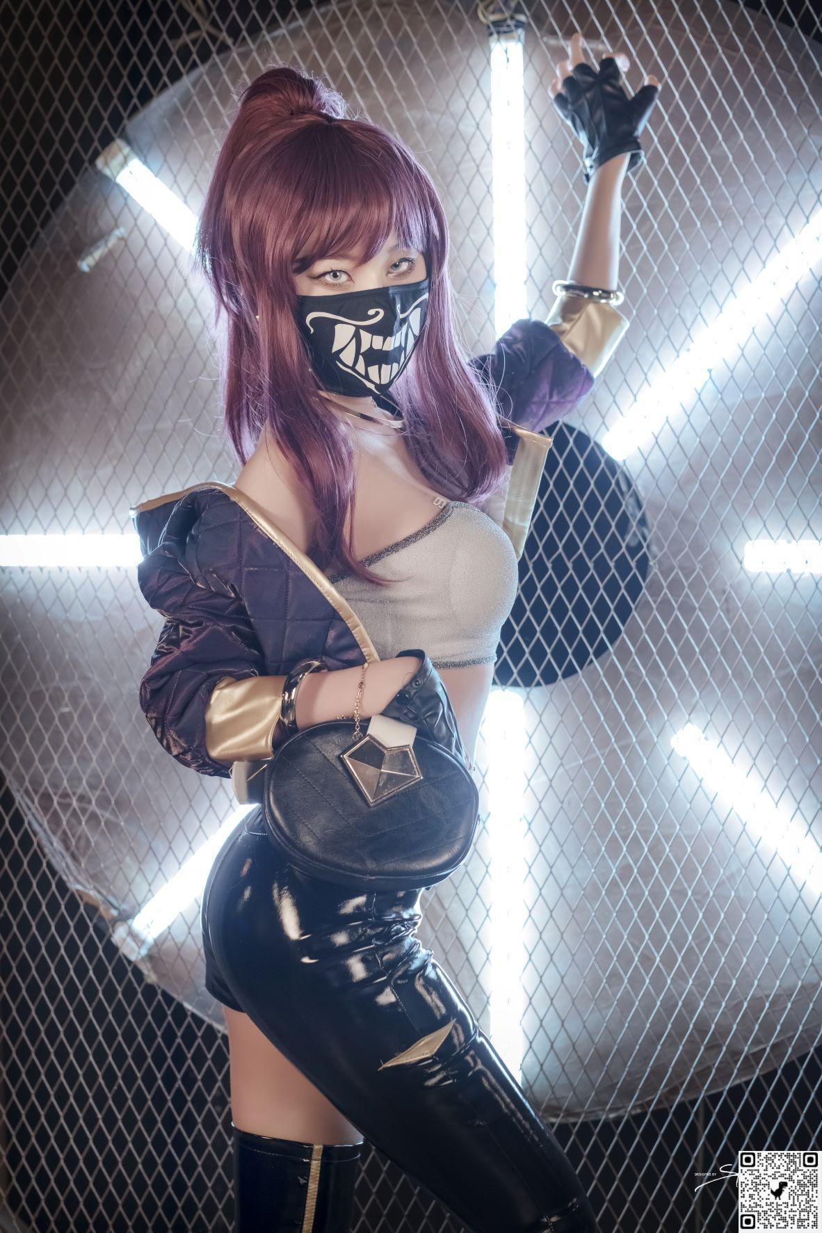 [Saint Photolife] Yuna&#39;s cos VOL. 04 &#8211; KDA Akali &amp; Nier Automata 2B