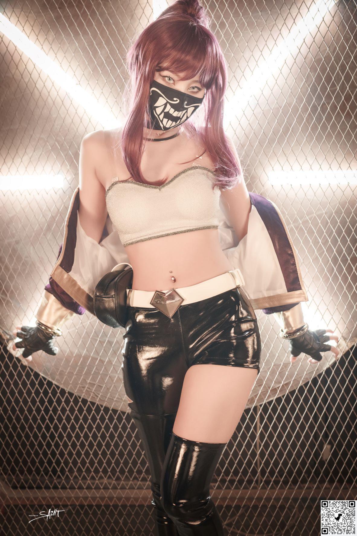 [Saint Photolife] Yuna&#39;s cos VOL. 04 &#8211; KDA Akali &amp; Nier Automata 2B