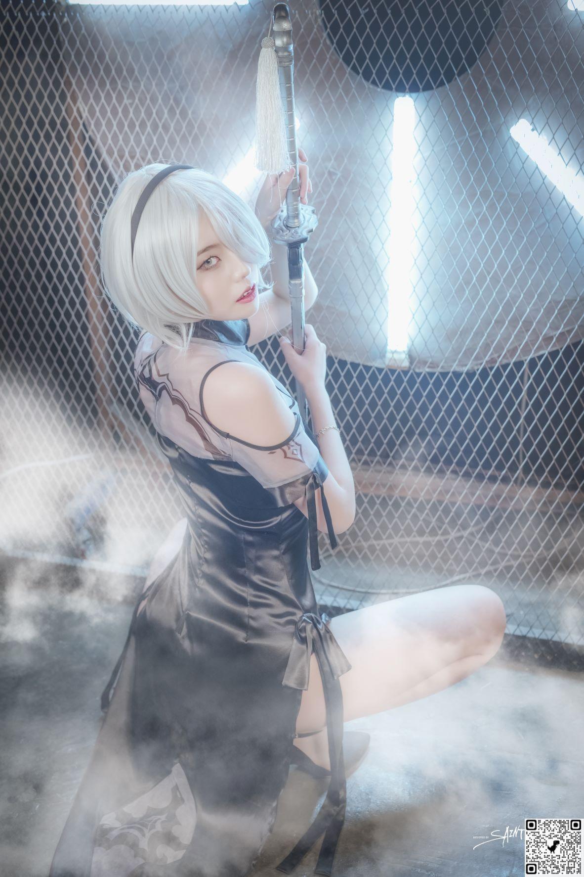 [Saint Photolife] Yuna&#39;s cos VOL. 04 &#8211; KDA Akali &amp; Nier Automata 2B