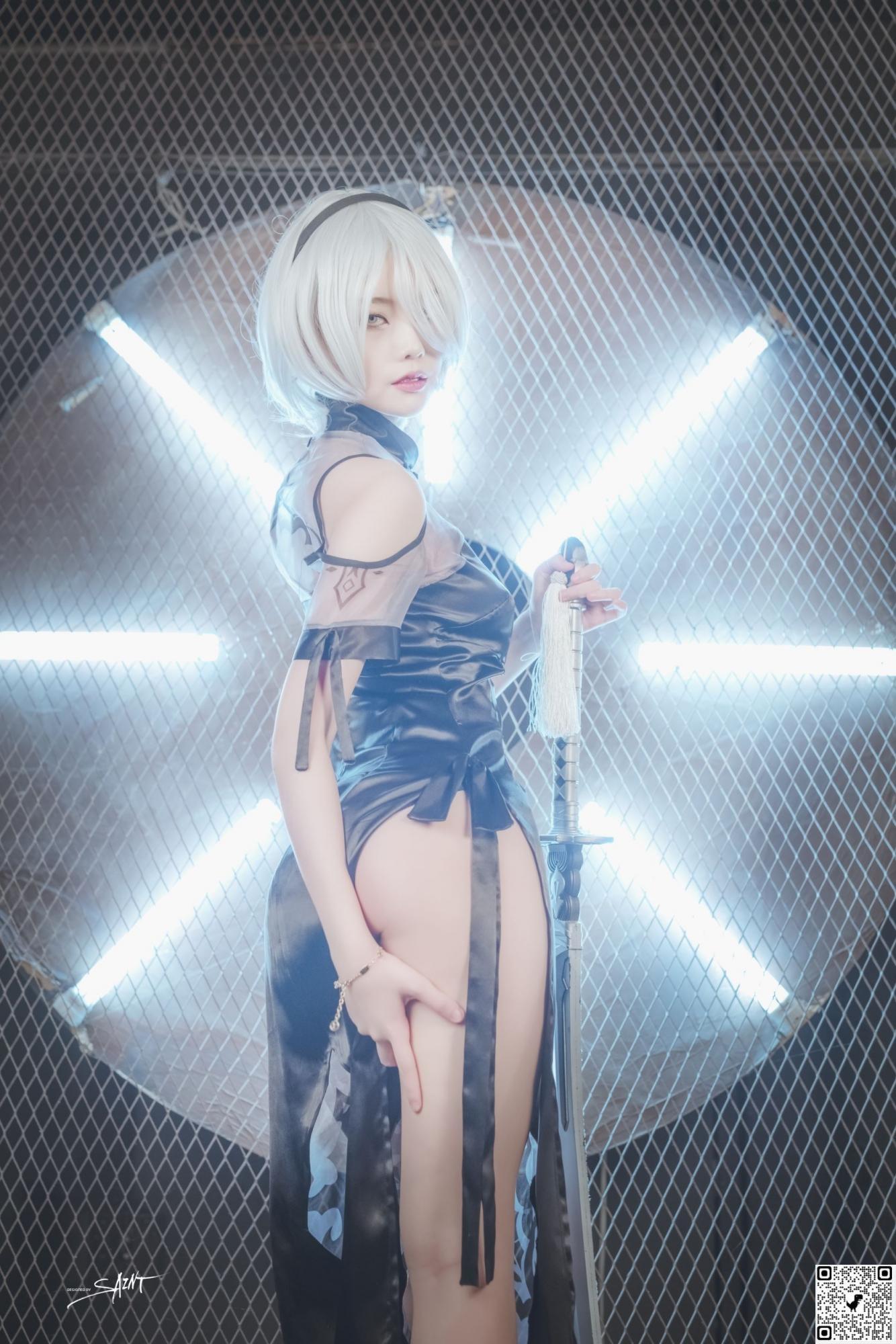 [Saint Photolife] Yuna&#39;s cos VOL. 04 &#8211; KDA Akali &amp; Nier Automata 2B