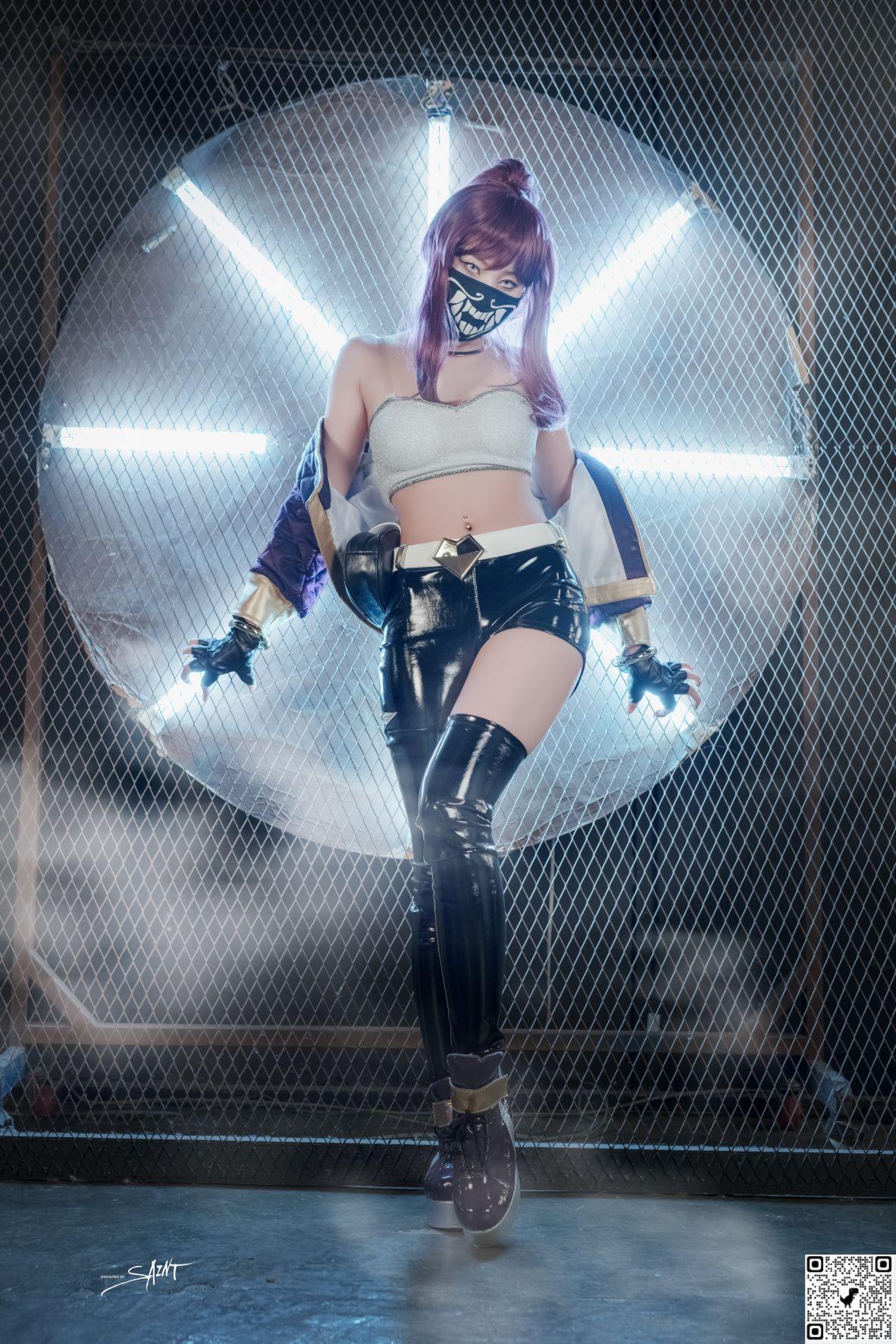 [Saint Photolife] Yuna&#39;s cos VOL. 04 &#8211; KDA Akali &amp; Nier Automata 2B