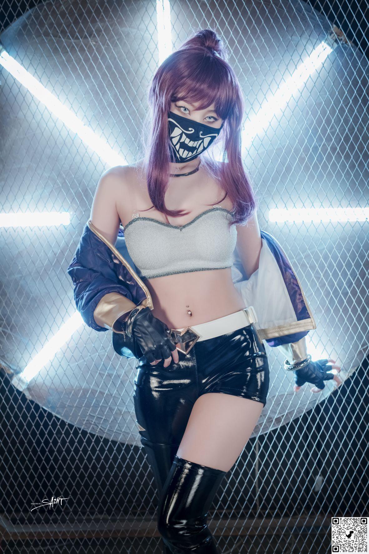 [Saint Photolife] Yuna&#39;s cos VOL. 04 &#8211; KDA Akali &amp; Nier Automata 2B