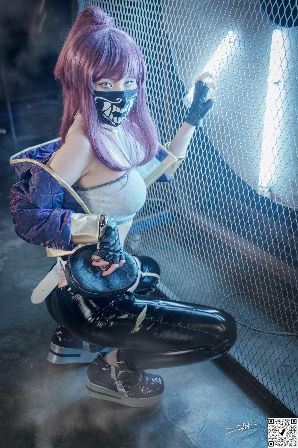 [Saint Photolife] Yuna&#39;s cos VOL. 04 &#8211; KDA Akali &amp; Nier Automata 2B