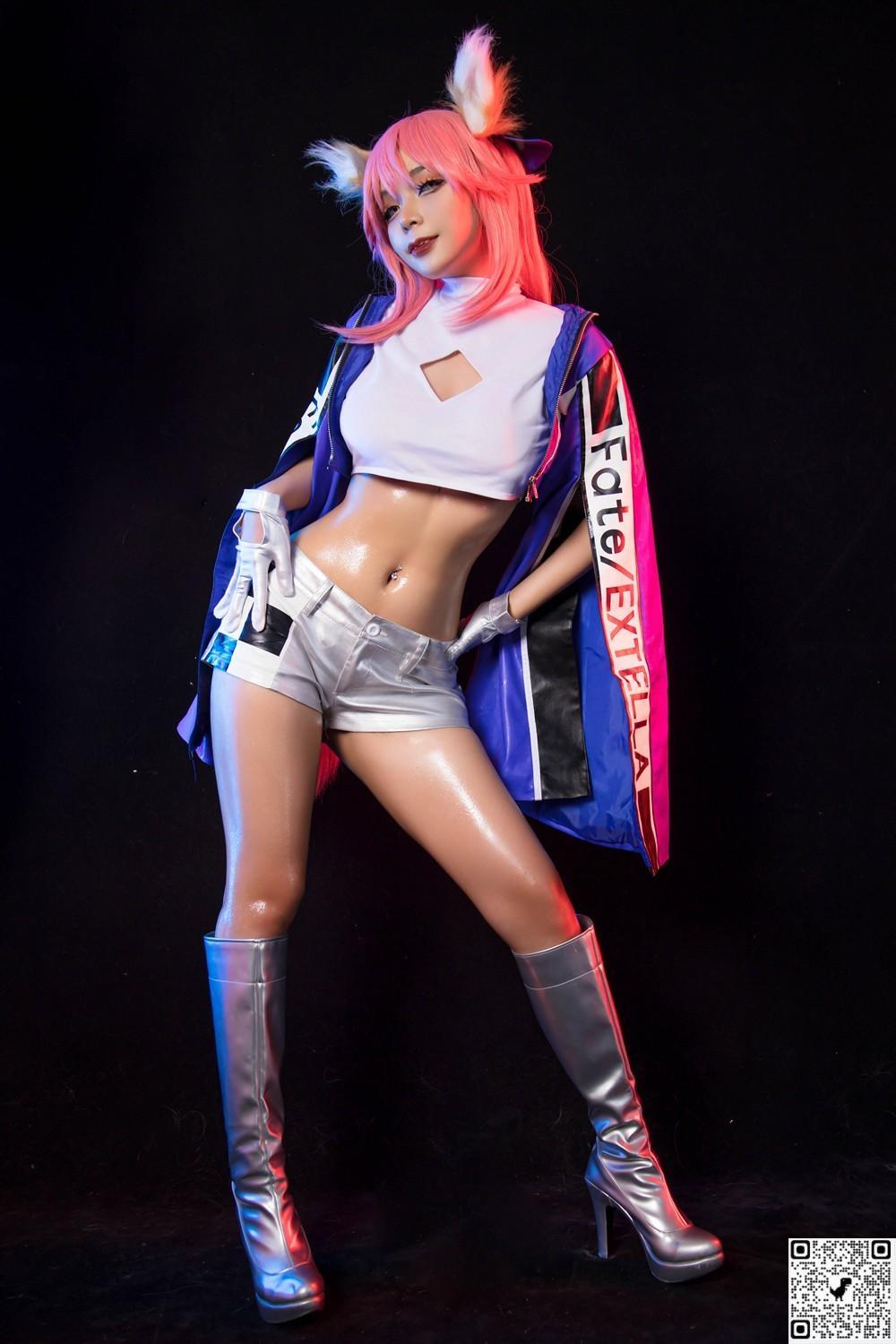 (Cosplay) Umeko J &#8211; Tamamo Racing Fate Extrella