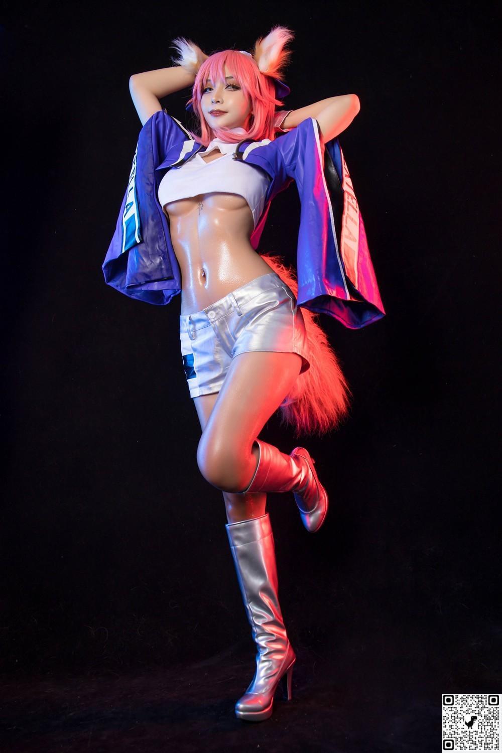 (Cosplay) Umeko J &#8211; Tamamo Racing Fate Extrella