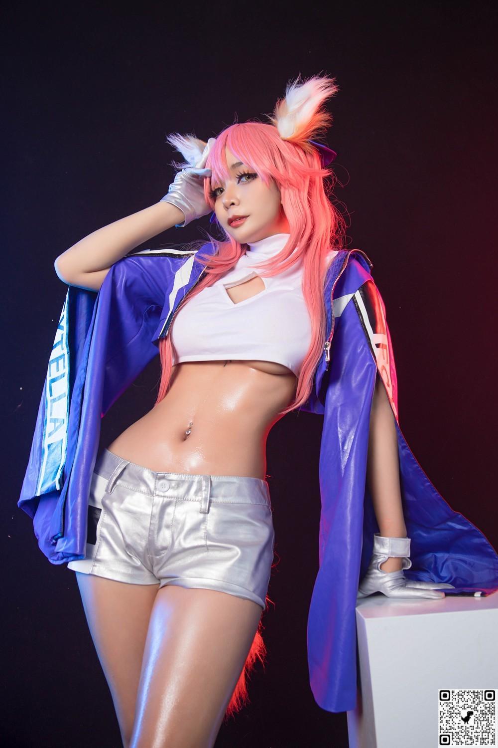 (Cosplay) Umeko J &#8211; Tamamo Racing Fate Extrella