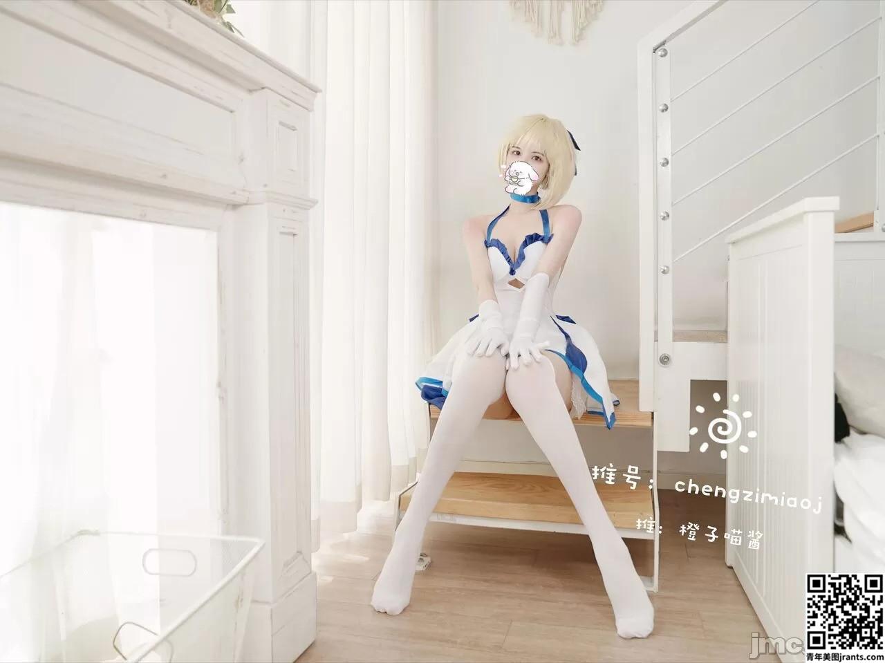 橙子喵酱- saber cosplay 2B 尼尔机械纪元 (45P)