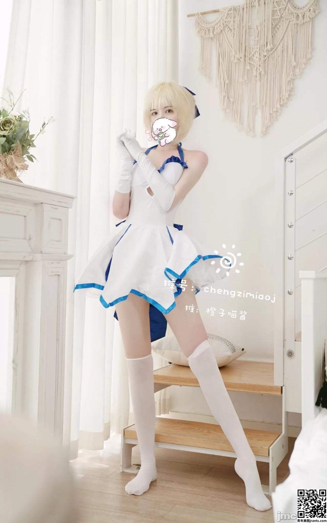 橙子喵酱- saber cosplay 2B 尼尔机械纪元 (45P)