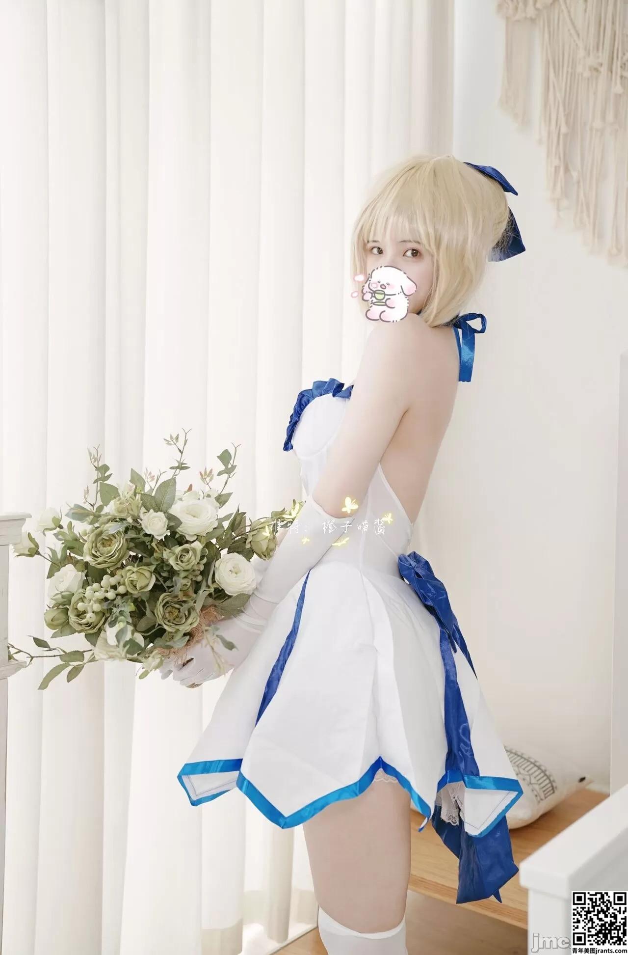 橙子喵酱- saber cosplay 2B 尼尔机械纪元 (45P)