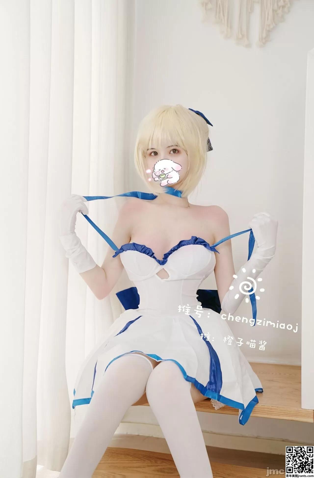 橙子喵酱- saber cosplay 2B 尼尔机械纪元 (45P)