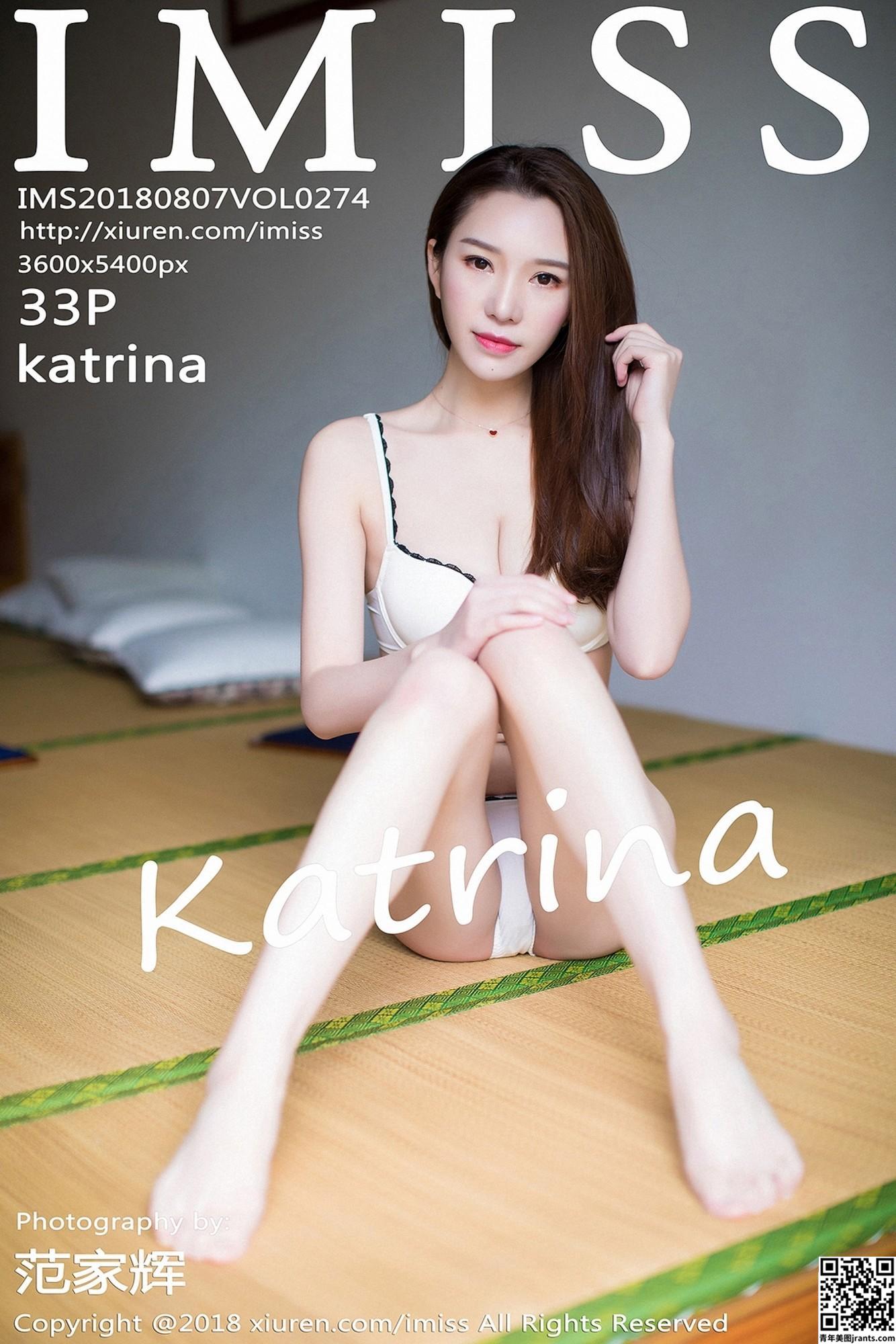 [IMiss愛蜜社系列] 2018.08.07 VOL. 274 katrina性感写真[34P]