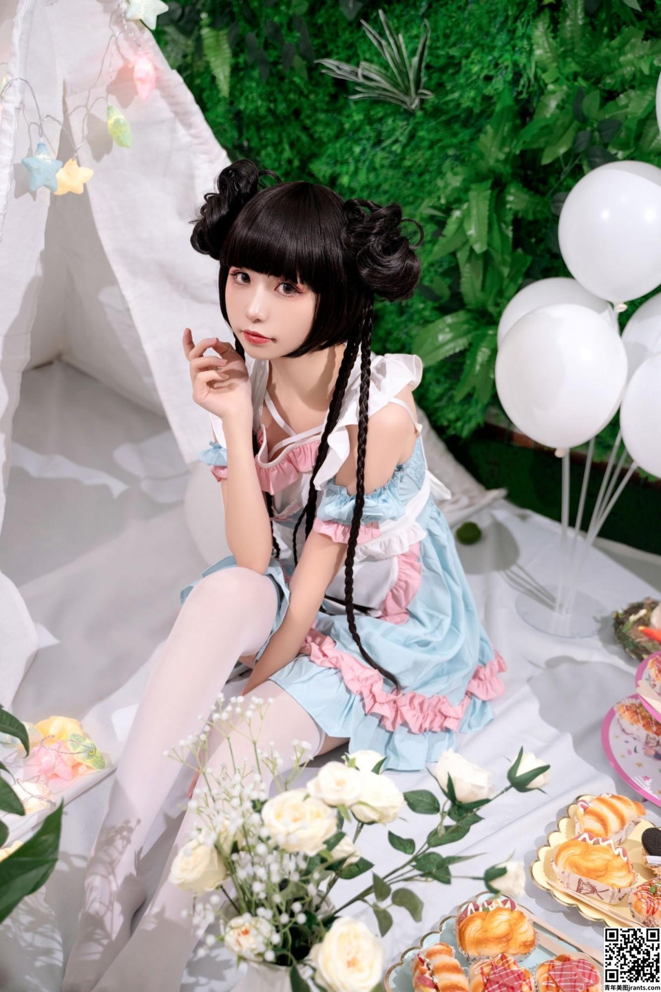 [Coser] 爆机少女喵小吉 – 小吉的快乐野餐 (77P)